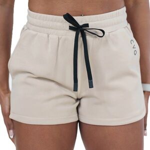 CVG Luxe Shorts Drawstring Waist Pockets Athleisure Athletic Comfy Workout Sz M